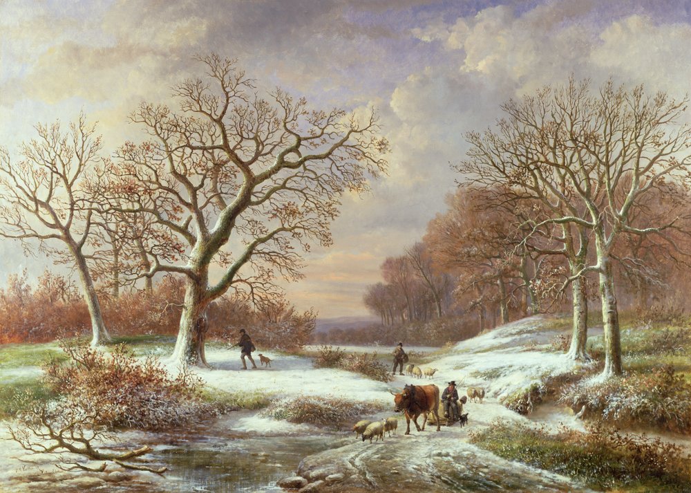 Louis Verboeckhoven - Winter